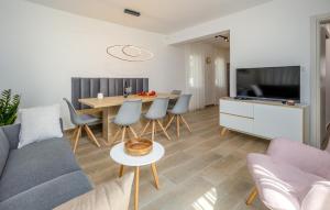 Μια τηλεόραση ή/και κέντρο ψυχαγωγίας στο Gorgeous Home In Ledenice With Wifi