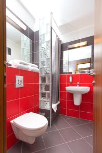 Ванна кімната в Hotel Bratislava