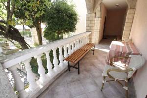 Balkón nebo terasa v ubytování One-Bedroom Apartment Crikvenica 14