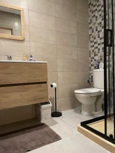 Koupelna v ubytování Appartement de Luxe Costa-Mar Martil Tetouan
