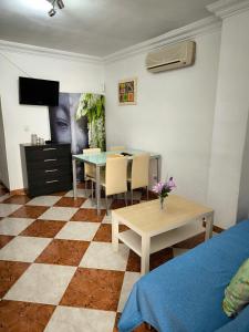 Posezení v ubytování Apartamento El Sol