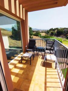 Μπαλκόνι ή βεράντα στο Apartamento Campo Golf Hoyo 18