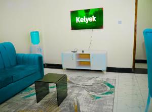 TV a/nebo společenská místnost v ubytování Happy dream homes