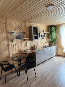 Η κουζίνα ή μικρή κουζίνα στο Guesthouse SANIKO
