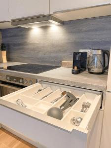 Cuina o zona de cuina de City Apartment Graz