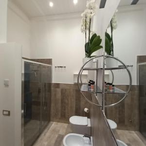 Koupelna v ubytování Casa Virgilio