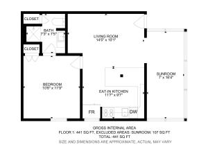 a floor plan of a house at Island Hideaway steps to beach dock Bridge St in Bradenton Beach