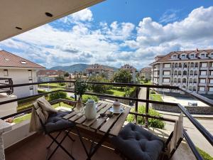 Nespecifikovaný výhled na hory nebo výhled na hory při pohledu z apartmánu