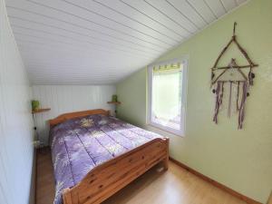 Ένα ή περισσότερα κρεβάτια σε δωμάτιο στο Gite de la Verrière, 12 personnes, 5 chambres +30 φωτογραφίες