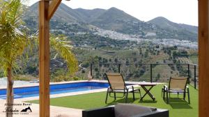 A general mountain view or a mountain view taken from the country house