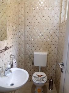 Koupelna v ubytování Apartman Gačić