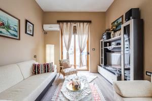 Χώρος καθιστικού στο Maria's Apartment