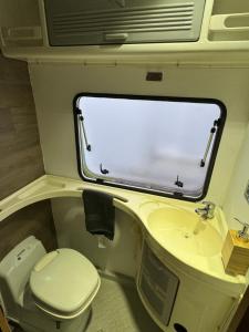 Kúpeľňa v ubytovaní Camping Van