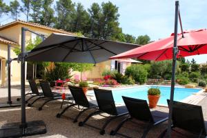 Bazén v ubytování Cottage Villa Peylon nebo v jeho okolí