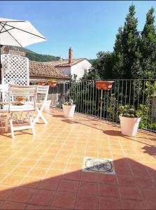 Balkón nebo terasa v ubytování La terrazza del poeta + 19 fotografií