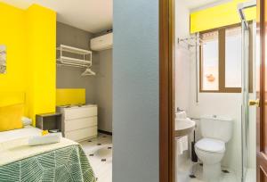 Koupelna v ubytování Hostal Tropical