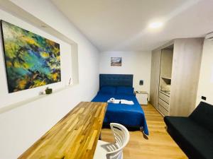 Postel nebo postele na pokoji v ubytování Hotel Botaniko
