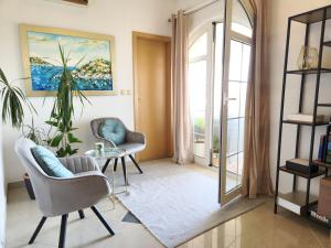 Posedenie v ubytovaní Avalena Penthouse