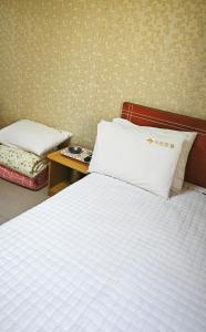 Postel nebo postele na pokoji v ubytování Eve motel