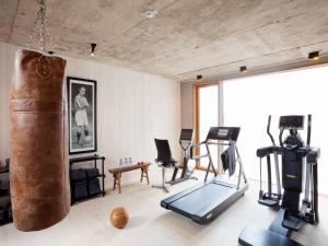 Fitness centrum a/nebo fitness zařízení v ubytování Inselloft Norderney