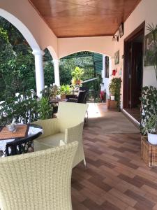 Istumisnurk majutusasutuses Tandif Villa Sea View
