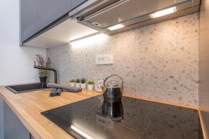 Kuchyňa alebo kuchynka v ubytovaní Sapore Di Mare Apartments