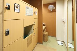 Koupelna v ubytování Dormy Inn Chiba City Soga