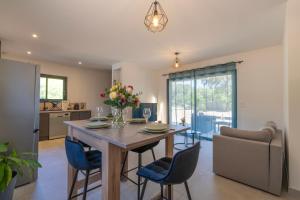 Et opholdsområde på Casa Omigna