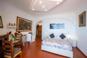 Villa Briganti Seaview Terrace的休息区