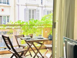 Balkón alebo terasa v ubytovaní L'azur - 3 pièces centre Cannes - Terrasse