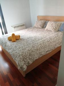 Ένα ή περισσότερα κρεβάτια σε δωμάτιο στο Madrid Ensanche de Vallecas Flat