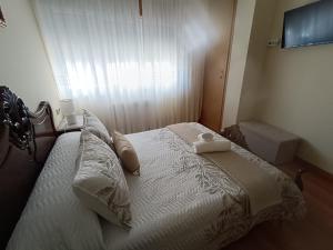 Krevet ili kreveti u jedinici u objektu Baixo a Lua Rooming