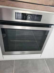 Cucina o angolo cottura di New villa 5mn from the beach-Pyrenees view