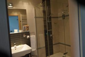 Kúpeľňa v ubytovaní Przytulny apartament na Brzasku