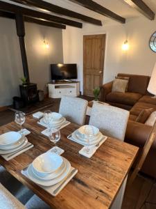 Et opholdsområde på 40 High street Cottage