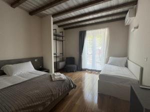 Postel nebo postele na pokoji v ubytování A un passo dal passo b&b