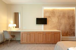 TV a/nebo společenská místnost v ubytování Spa Hotel Diana