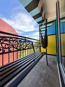 Balkón nebo terasa v ubytování D522 Hostel at Kiener Hills - Near Cebu Airport