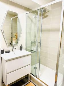 Et badeværelse på Un nid au marché à La baule