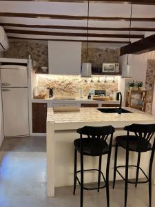 Kuchyň nebo kuchyňský kout v ubytování rural-home callemayor