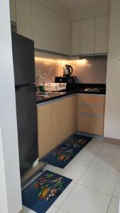 Køkken eller tekøkken på One Madison Place