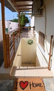 Balkón nebo terasa v ubytování Oasis Lower Ground Floor Apartment