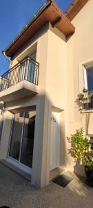 Μπαλκόνι ή βεράντα στο Maison studio duplex Mont Valérien