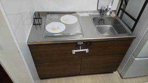Η κουζίνα ή μικρή κουζίνα στο 55, Kameido-Suijin, Entire house for rent +16 φωτογραφίες