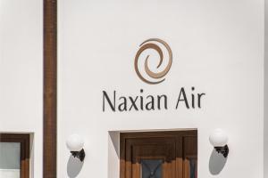 Certifikát, hodnocení, plakát nebo jiný dokument vystavený v ubytování Naxian Air