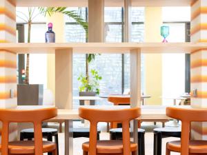 波尔多艾达吉奥公寓式酒店餐厅或其他用餐的地方