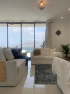 Posezení v ubytování Ocean View Santa Filomena