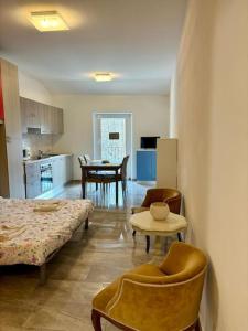 Kuchyň nebo kuchyňský kout v ubytování Loft in Fiera