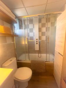 Koupelna v ubytování Villa Roma