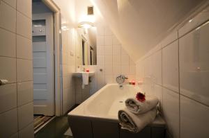 Kúpeľňa v ubytovaní Cracow Central Aparthotel